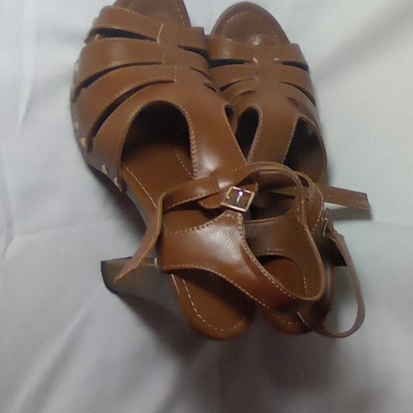 Women Heels size 10 Brown - Picture 2 of 8